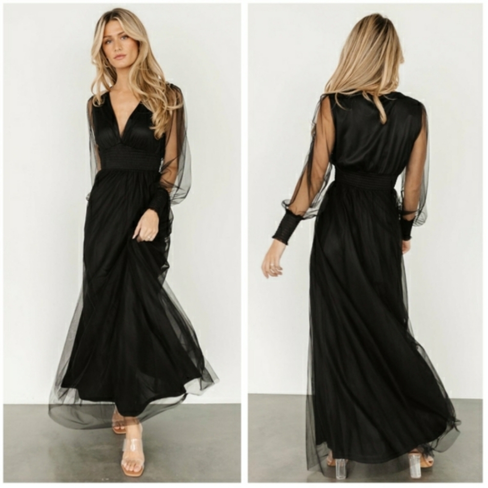 Baltic Born Black Maxi Dress
